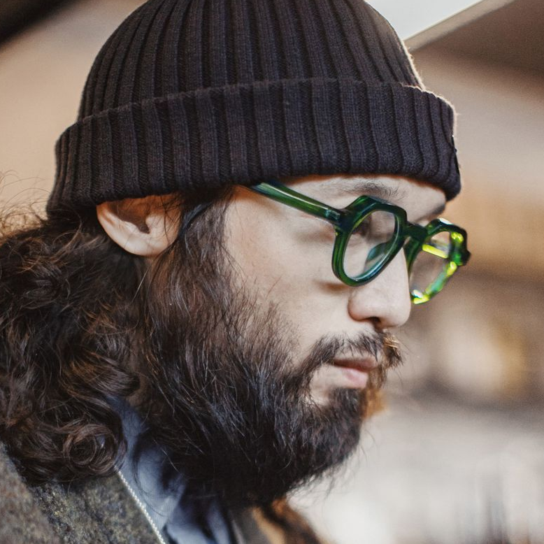 美式復古經典CrownPanto眼鏡日式圓框粗框皇冠板材鏡架男