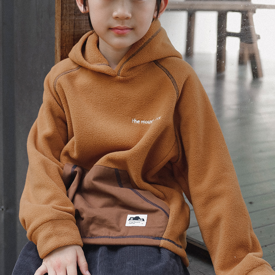 兒童衛衣2025冬季新款男童戶外休閒長袖抓絨保暖連帽衛衣男孩衣服