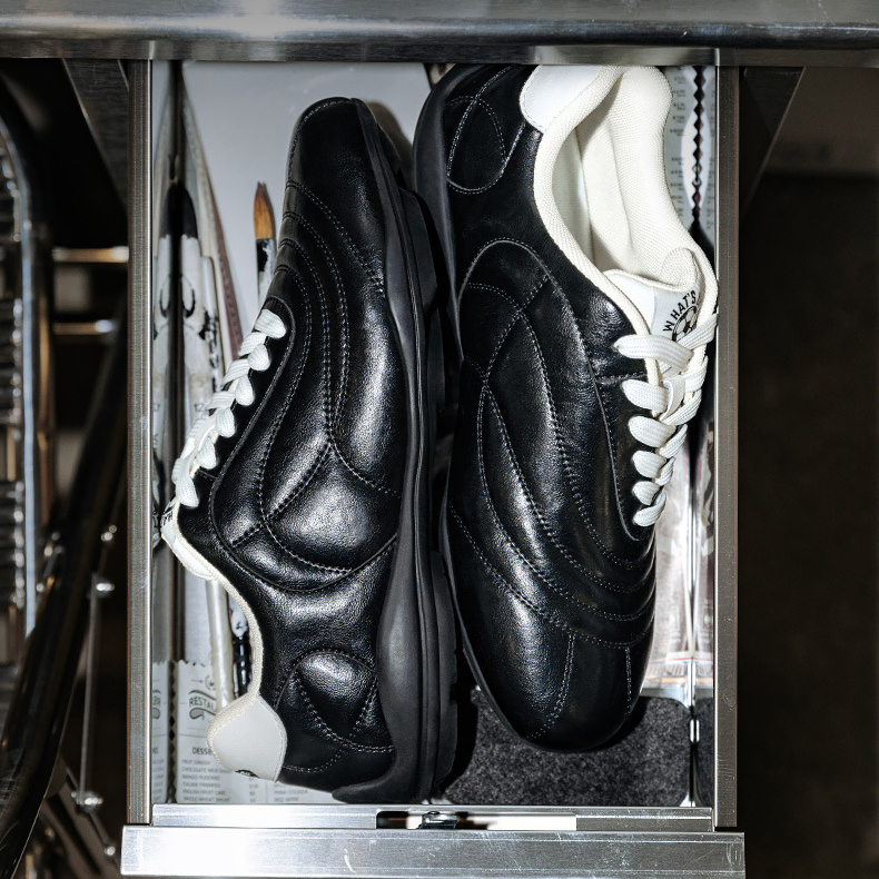 MRA復古賽車鞋男士2026新款小衆德訓鞋足球訓練鞋運動休閒板鞋春