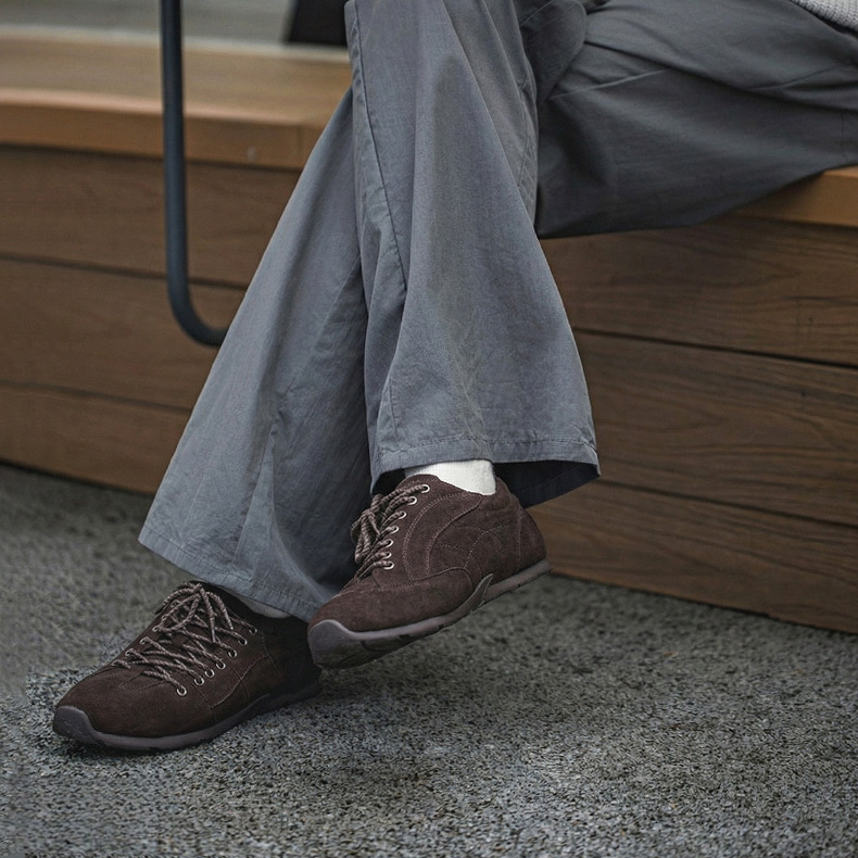 MRA非對稱德訓鞋男2026新款小衆潮流薄底訓練鞋復古休閒板鞋春季