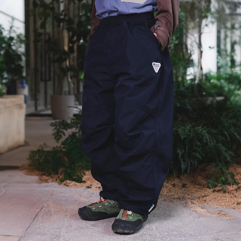 山系兒童傘兵褲2025秋季新款戶外男童防風速幹褲子中大童薄絨長褲