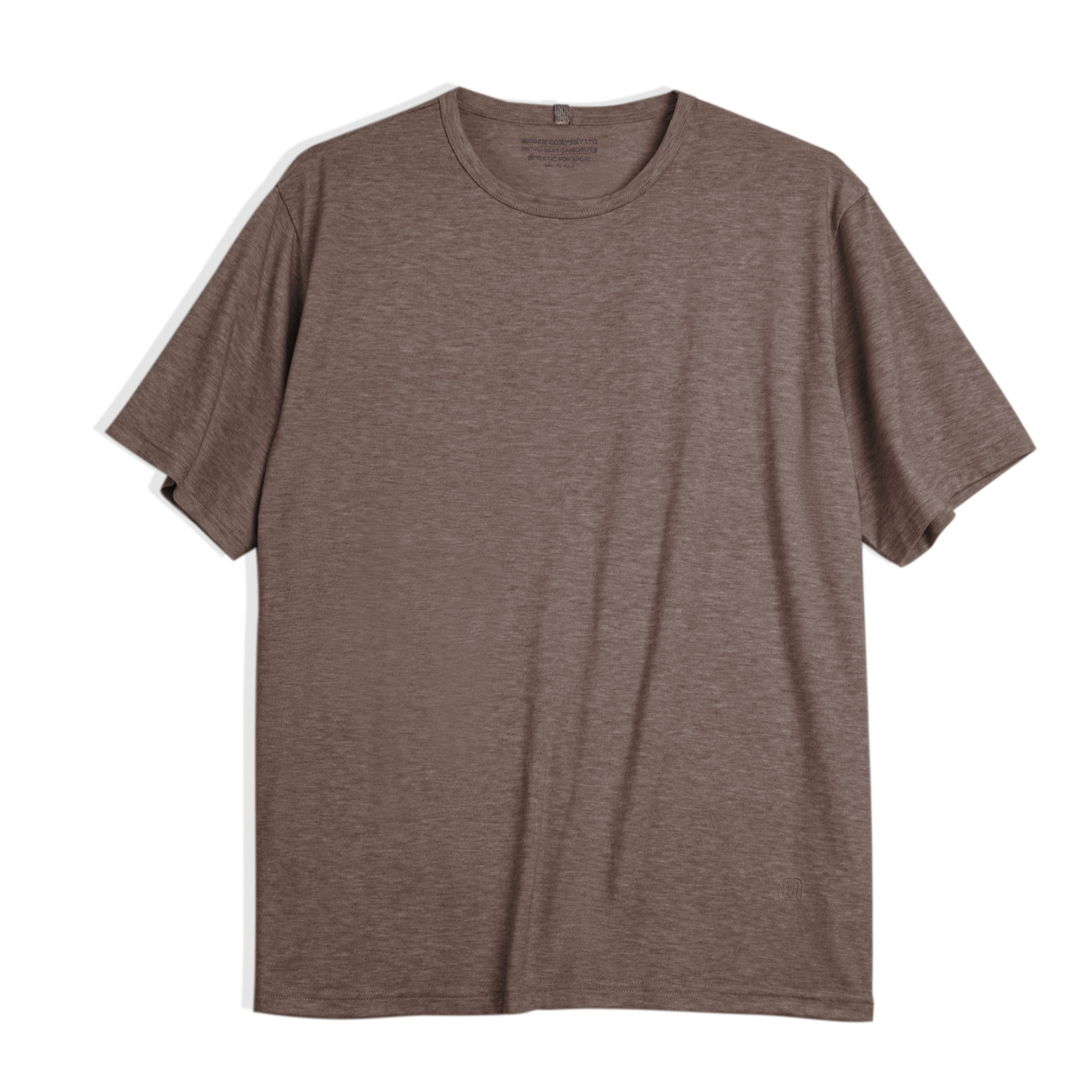 马登女装 美式休闲薄款T恤纯色落肩宽松基础款短袖透气上衣夏-Retro's Wear