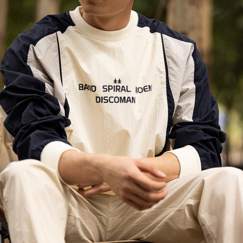 透氣速幹抗皺T恤山系戶外套頭休閒運動防水長袖足球訓練服男-Retro's Wear