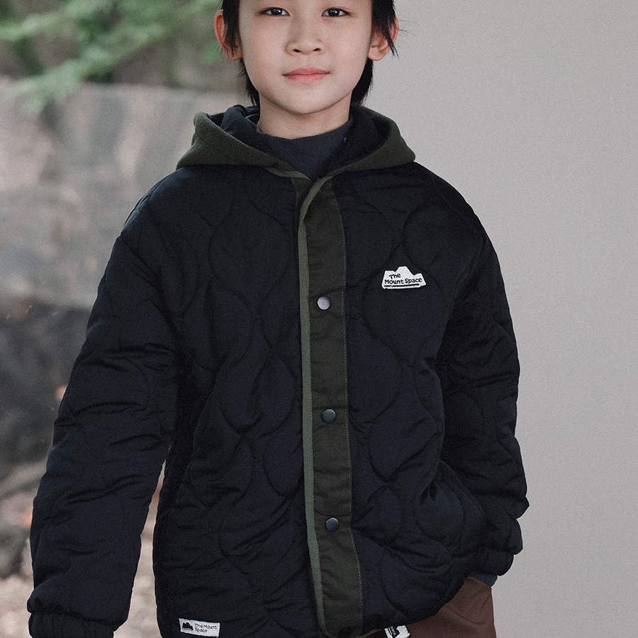 兒童棉服2025冬季新款男童連帽棒球服外套保暖夾棉夾克兒童棉衣潮