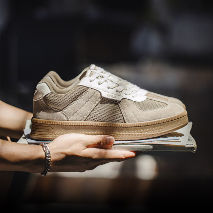 MRA改良德訓鞋男鞋2025秋季新款厚底運動休閒鞋復古百搭板鞋潮鞋