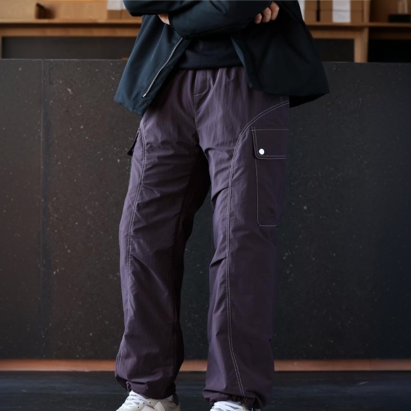 美式都市遊獵戰術羽絨褲男冬季禦寒保暖戶外工裝休閒褲