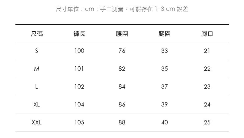美式復古水洗工裝長褲｜雙膝拼片寬鬆直筒 · 01-size