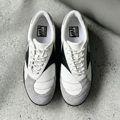 MRA足球薄底鞋男2026新款歪鞋舌復古訓練鞋百搭運動休閒潮鞋子春