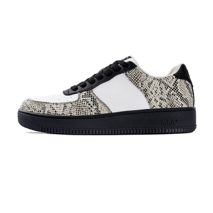 靈蛇系列空軍板鞋男鞋2025秋季新款厚底運動休閒鞋百搭潮鞋子