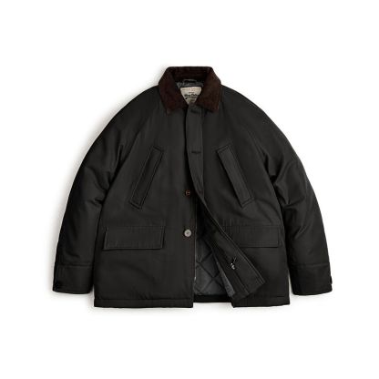 美式復古Safari獵裝夾克棉服翻領加厚保暖帆布外套男秋冬-Retro's Wear