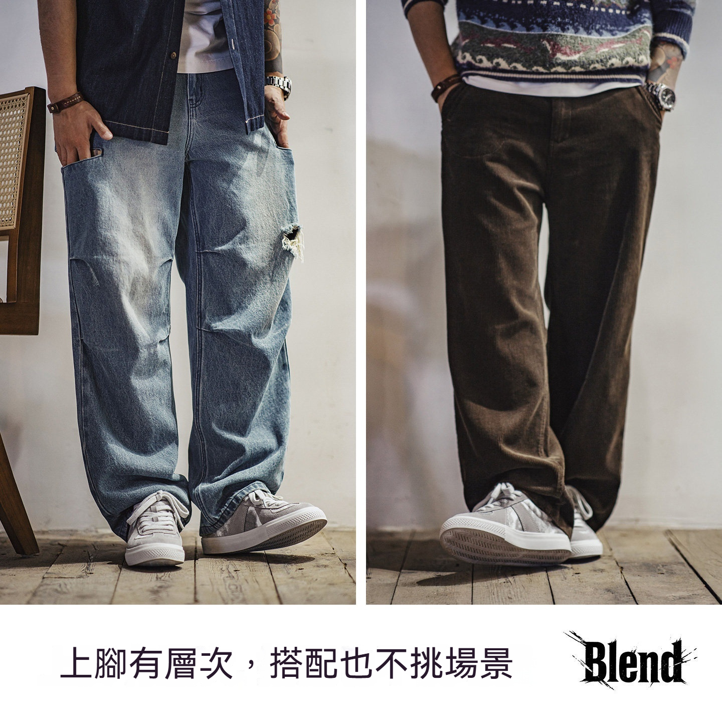 灰影德訓鞋男春季新款復古紮染帆布板鞋平底休閒百搭阿甘鞋子