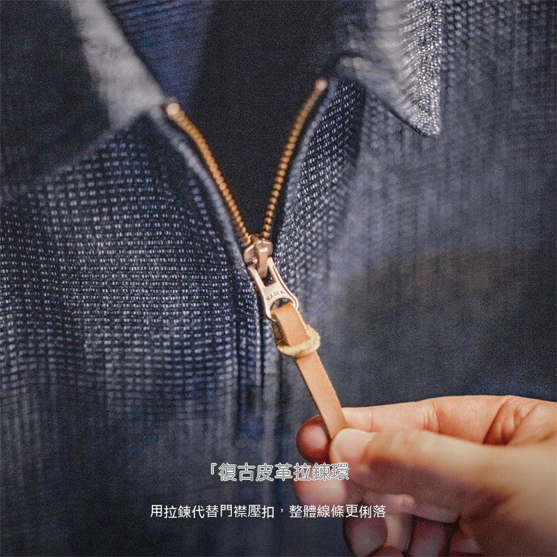 美式復古牛仔boxy教練夾克cityboy寬鬆翻領外套男春秋-Retro's Wear