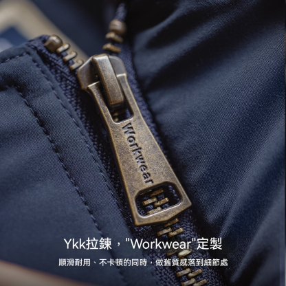 美式復古咖色棉服外套獵裝燈芯絨拼接巴恩風夾克男秋冬