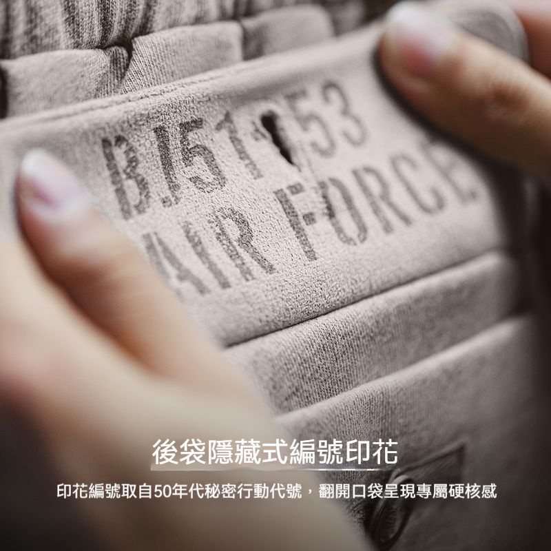 美式復古灰色刺繡衛褲男訓練運動長褲子秋男士休閒直筒