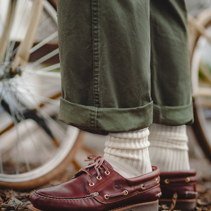 日系復古針織中筒襪子阿美咔嘰純棉粗針美式長襪男秋冬