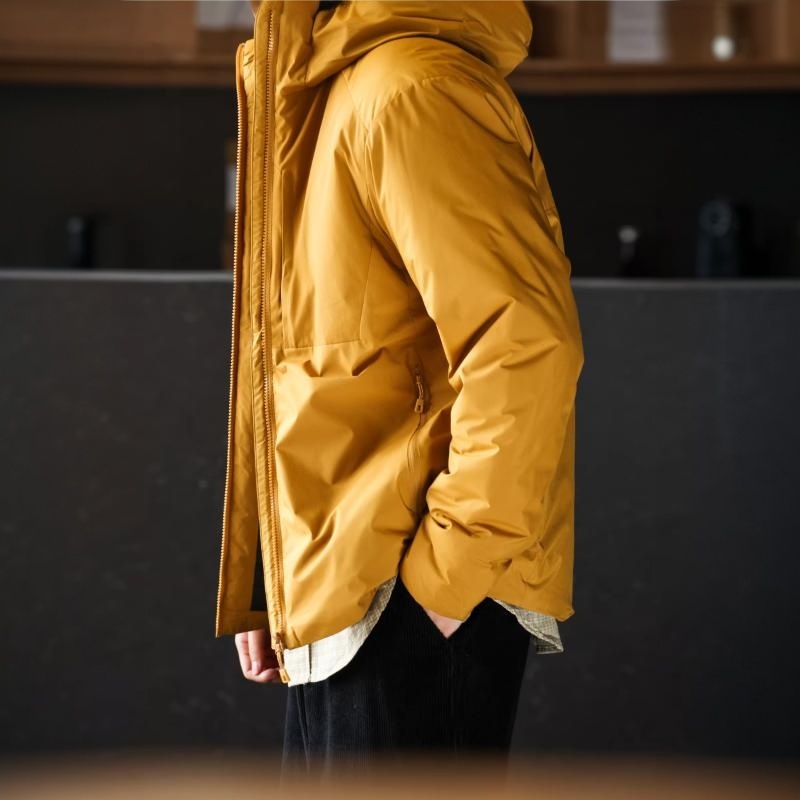 美式復古輕戶外三防棉衣外套男石墨烯保暖休閒連帽夾克