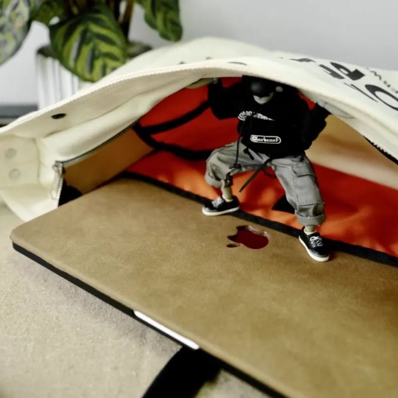 戶外斜挎包騎行美式帆布復古報童包-Retro's Wear