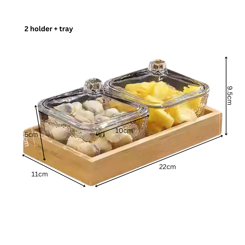 Bamboo canisters / Storage air tight jar / Food container / Ramadan / 