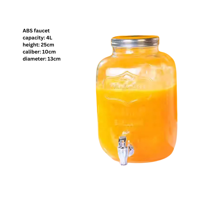 Glass jar with airtight lids