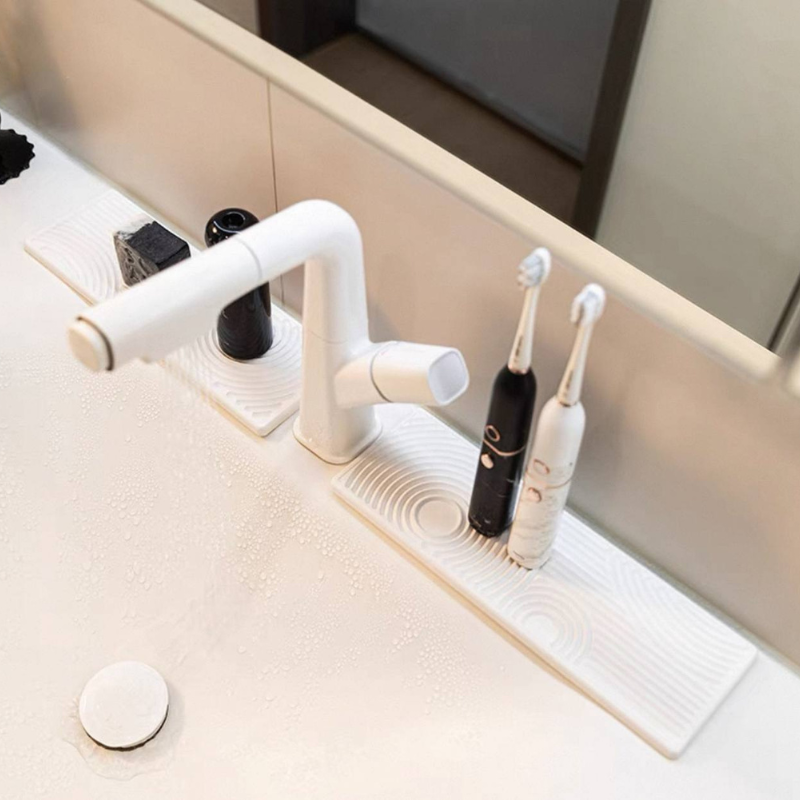 Diatomite sink mat / mud coaster anti-slip / water-absorbing