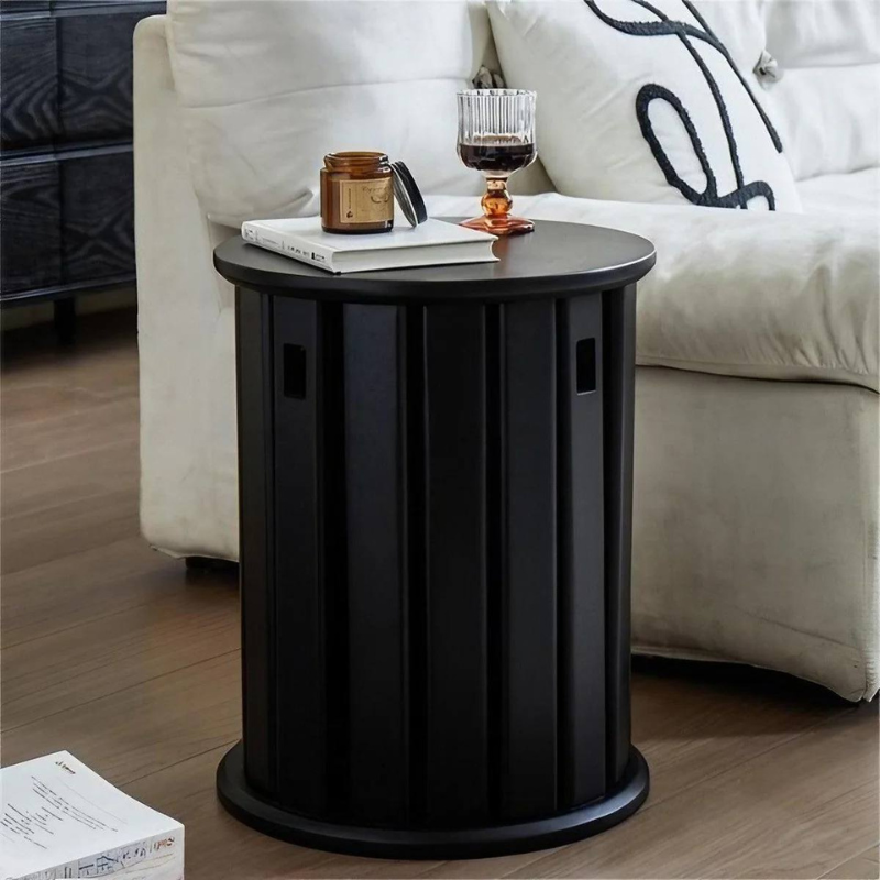 Cestinn Stackable Combination Stool Side Coffee Table / space saving smart wooden chairs (Set of 4)