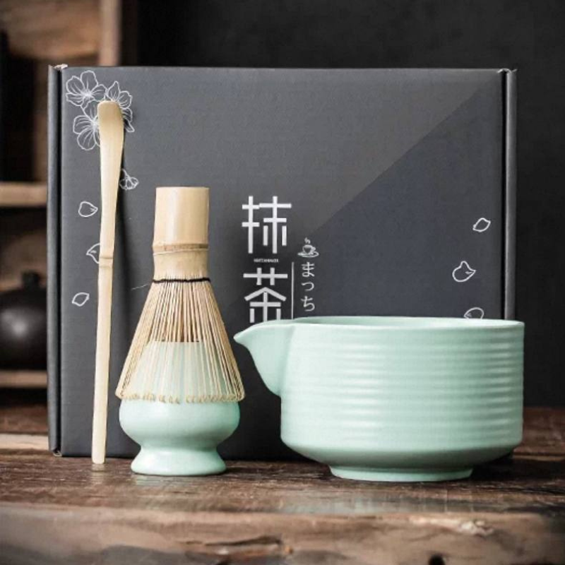 Matcha Tea Ceremony Premium kit set - Traditional Matcha Starter Kit for Home or Gift, Matcha bowl