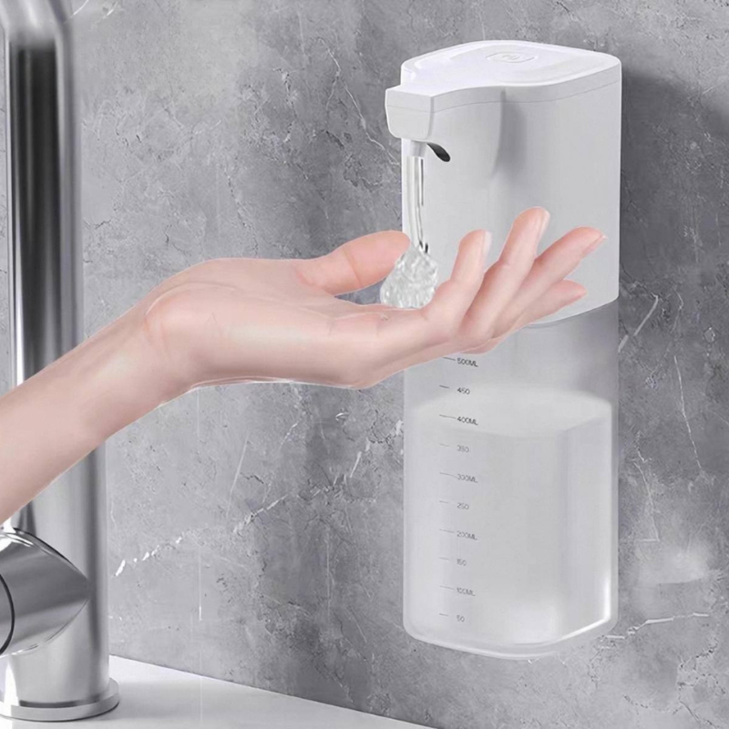 Automatic Soap Dispenser – Touchless Convenience for Hand Soap & Dishwashing Detergent | USB Rechargeable