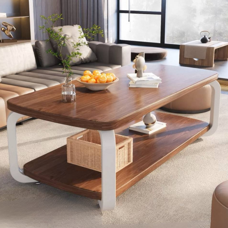 Rectangular Coffee Table 100x50 cm – Modern Center Table for Living Room