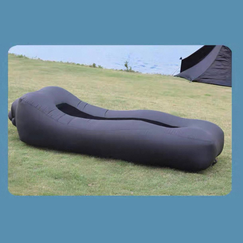 Portable Inflatable Camping Air Bed- Lightweight Outdoor Sleeping Mattress for Camping, Picnic, Beach & Travel, Durable Waterproof Design