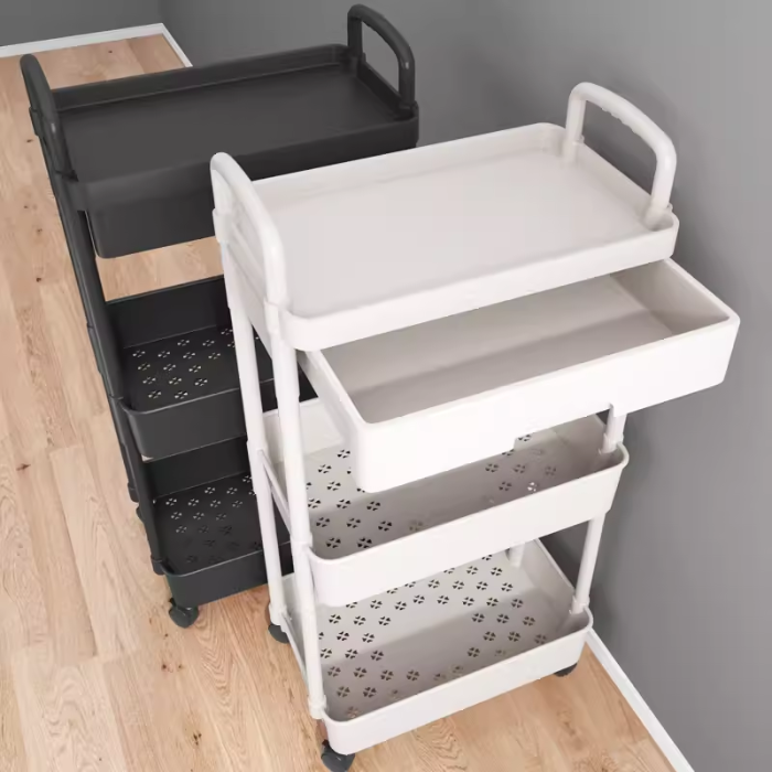 Minimalist Metal Foldable Trolley