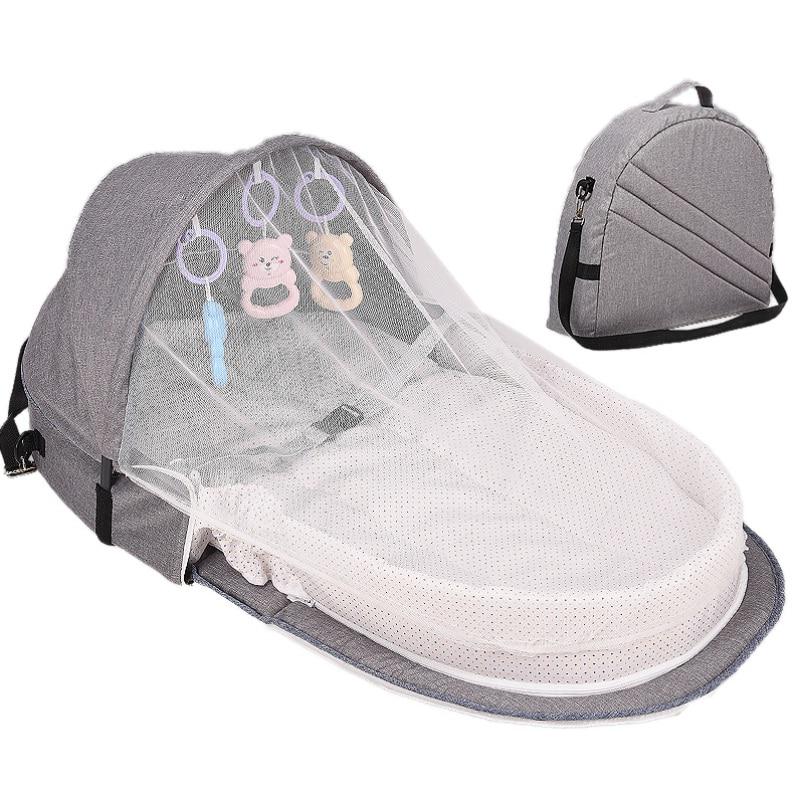 Portable baby crib / infant bed / bassinet with net