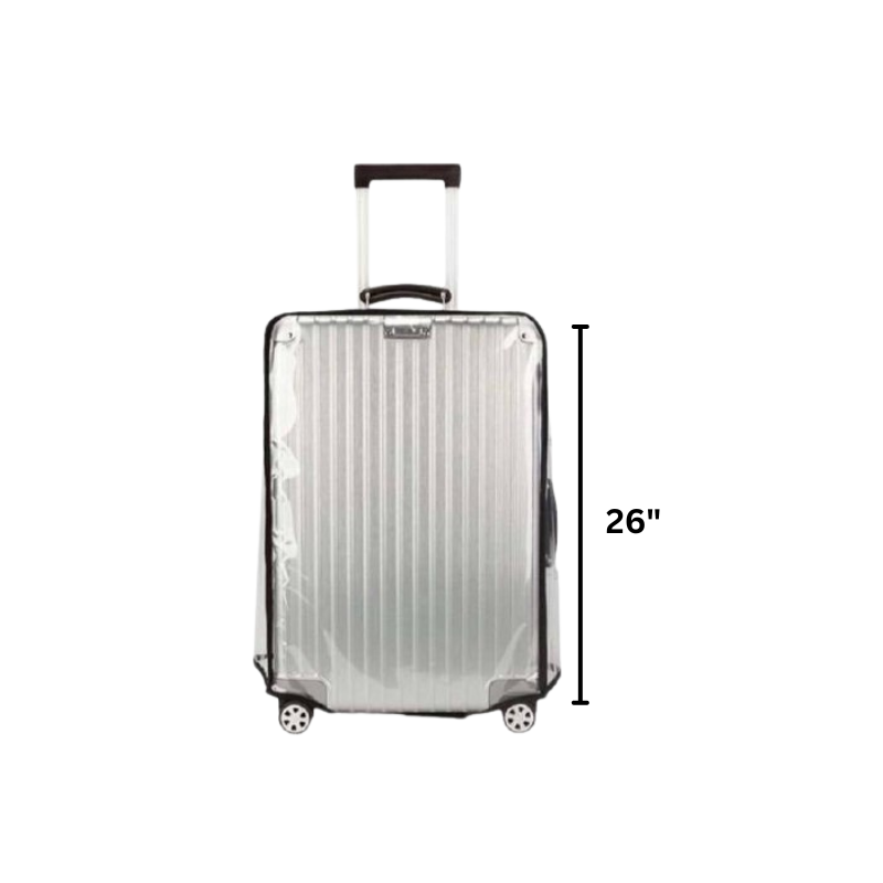 PVC luggage protector • luggage transparent cover • protect suitcase and baggage