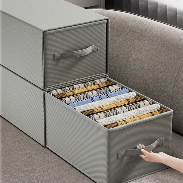 Wardrobe fabric storage drawer box / household items / Cabinet wardrobe organizer