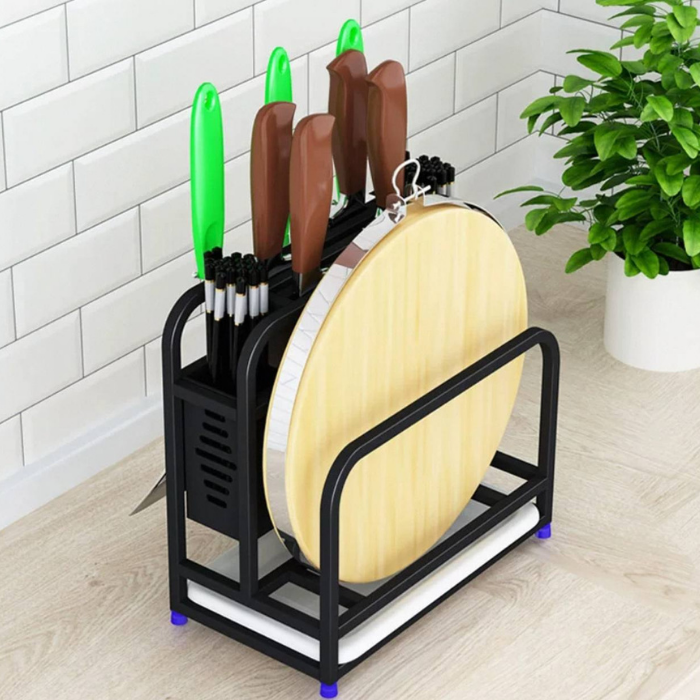 𝘾𝙪𝙡𝙩𝙧𝙤 Kitchenware Chopping board and knivesRack
