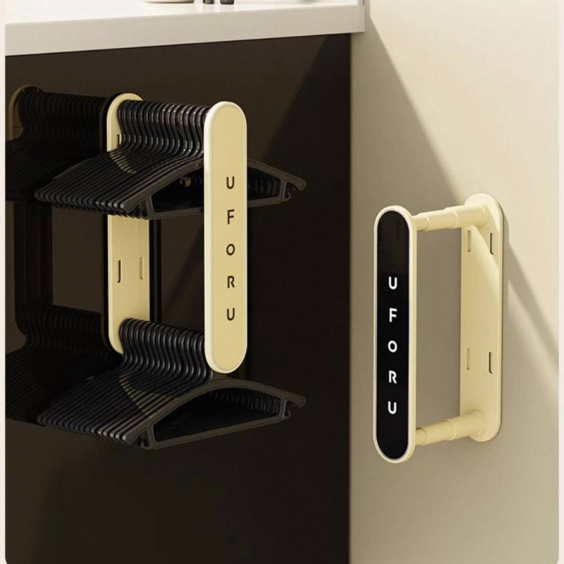 Adjustable Extendable Hanger Rack – Space-Saving Rack for Laundry Room, or Closet