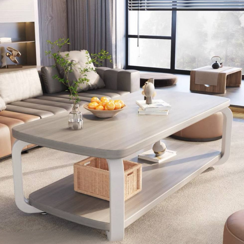 Rectangular Coffee Table 100x50 cm – Modern Center Table for Living Room