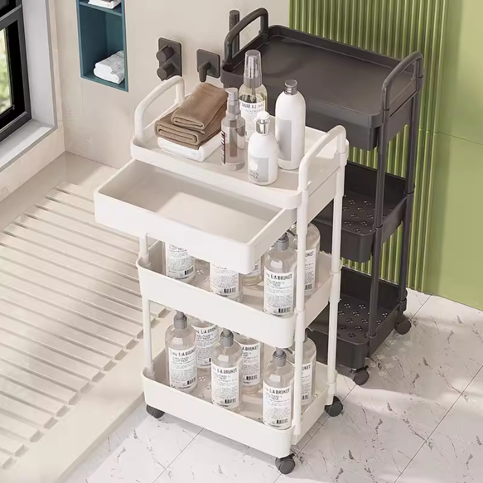 Minimalist Metal Foldable Trolley