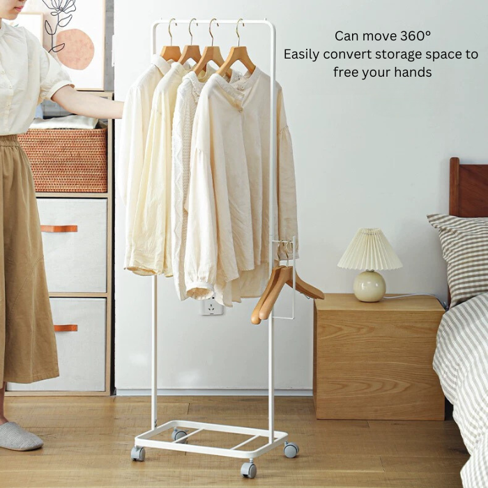 Kai Multi-purpose Minimalist Laundry hanger basket with hanging rack / drying clothes rack