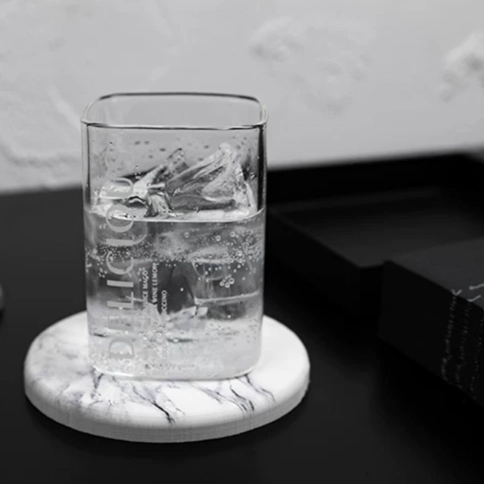 Natural diatomite mud coaster / highly absorbent / quick-drying anti-scalding insulation pad Mat Holder