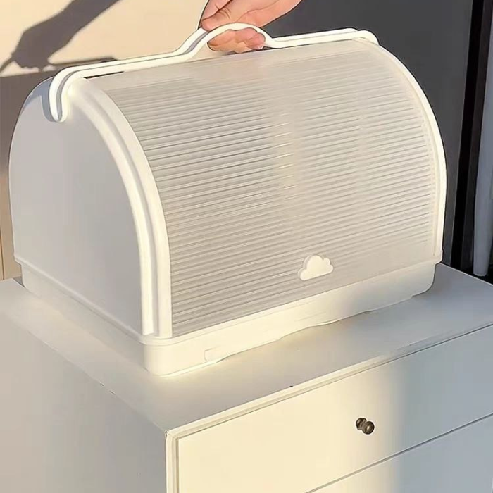 Kabylock Baby Bottle Storage Rack Portable Organizer Utensils Tray Infant Dishes Container