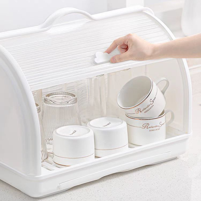 Kabylock Baby Bottle Storage Rack Portable Organizer Utensils Tray Infant Dishes Container