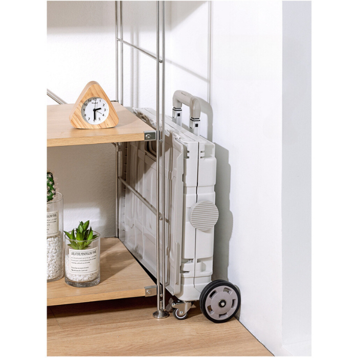 Smart Foldable Grocery Shopping Large Utility Cart / Supermarket Trolley / Home trolley cart