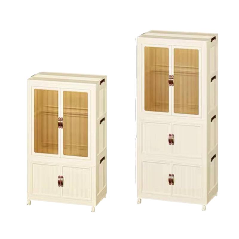 HIRUN Portable Collapsible Children Wardrobe Clothes Cabinet, Nursery Storage Box, Organizer, Toy Storage, Container, Book Storage , Baby Kids Clothes, Toddler Dresser