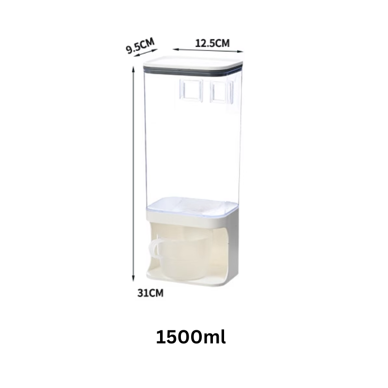 Aesthetic Laundry Room Organizer | Scent Booster Beads Dispenser, Laundry Detergent Powder Storage Box | Laundry pods Container