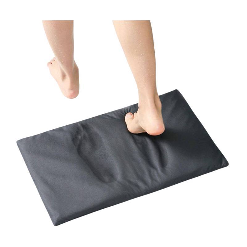 Soft Diatomite Earth Bath Floor Mat • Fast dry water absorbent