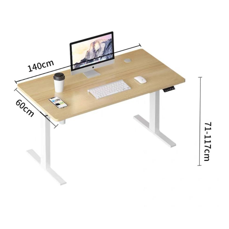 MILLER Height adjustable electric standing desk • smart study table • ergonomic design