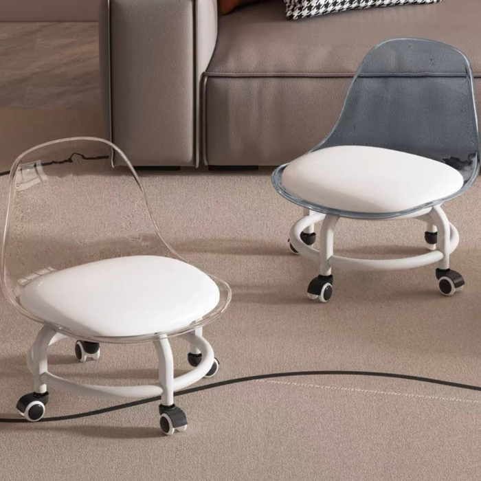 MiniMover Portable Stool • Movable chair • Low stool • Mini stool with wheels