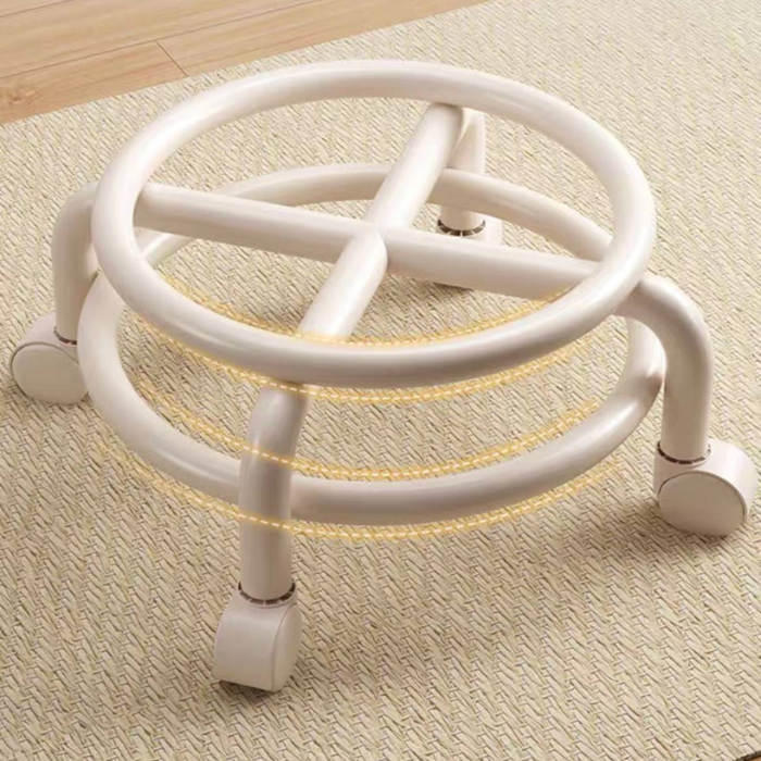 MiniMover Portable Stool • Movable chair • Low stool • Mini stool with wheels