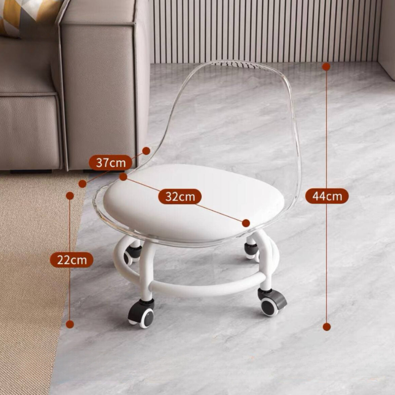 MiniMover Portable Stool • Movable chair • Low stool • Mini stool with wheels