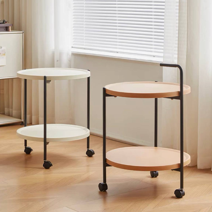Versatile sofa trolley cart • Dining Cart • Moveable coffee table • Minimalist home furniture